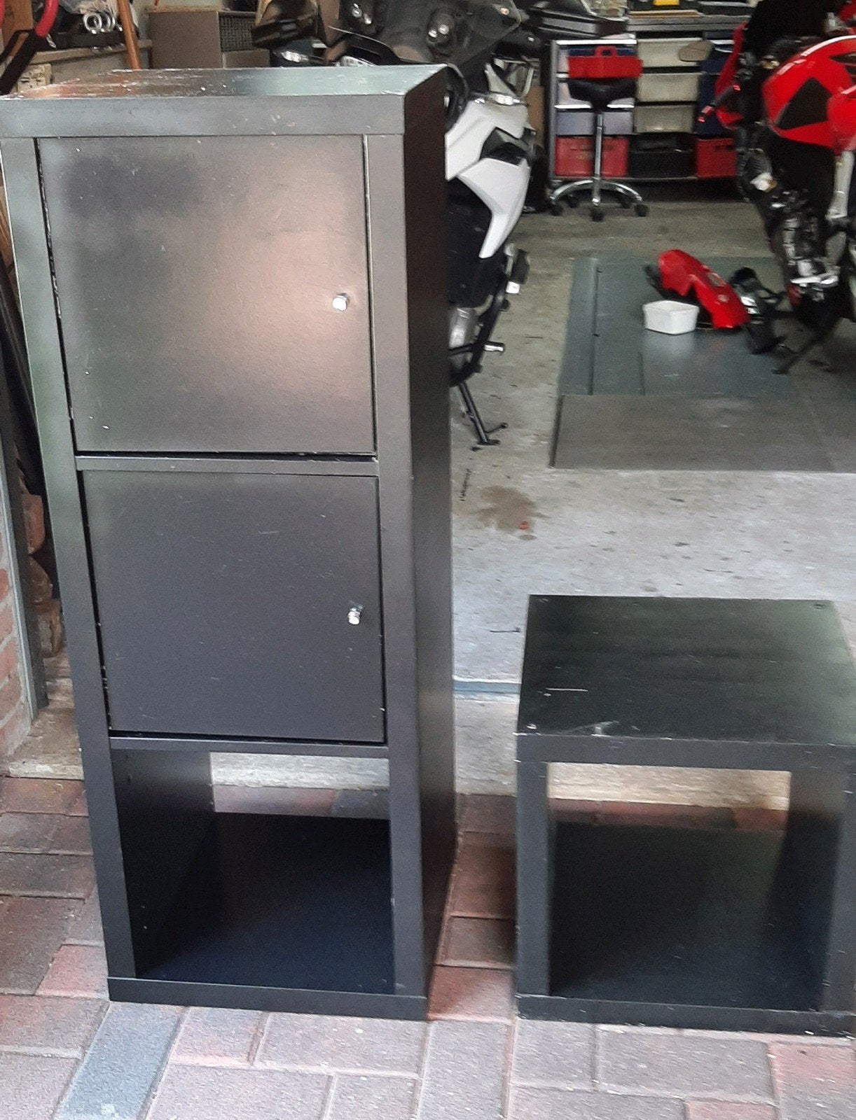 2x ikea kallax Vakkenkast, Ophalen, Gebruikt