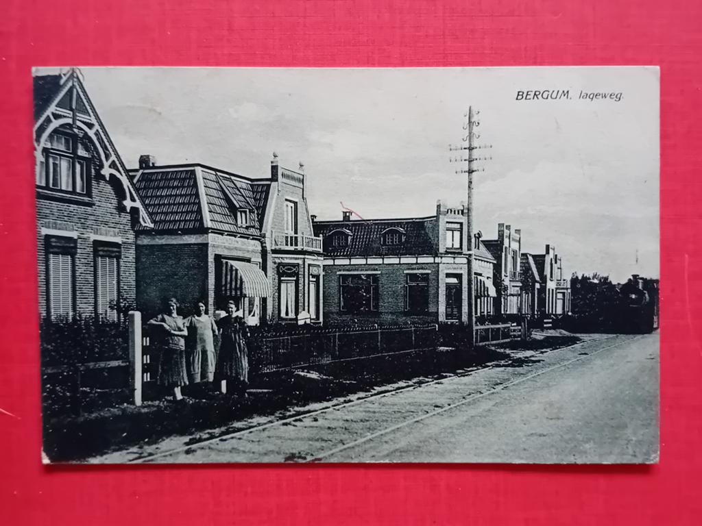 Ansichtkaart Bergum, Ophalen of Verzenden