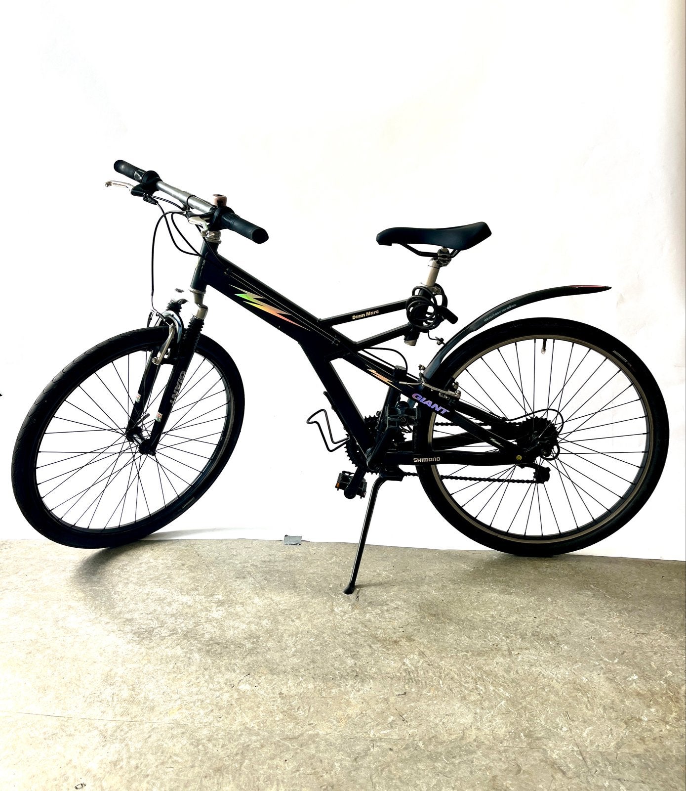 Giant mountainbike - Zwart, goede staat, Gebruikt, Hardtail, 53 tot 57 cm, Heren