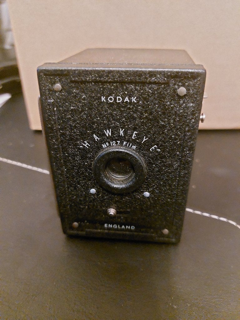 Vintage Kodak Hawkeye Boxcamera, Ophalen of Verzenden, Voor 1940, Fototoestel