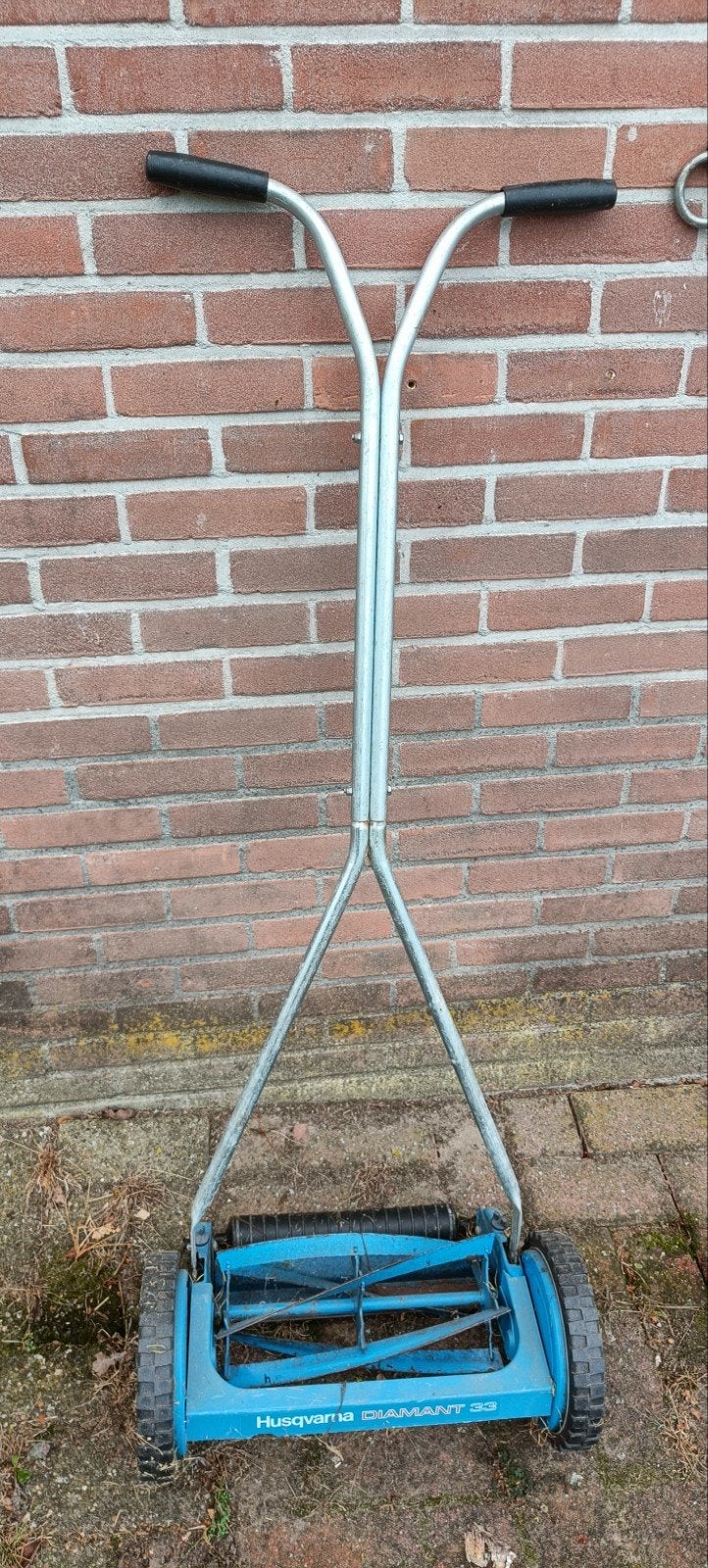 Husqvarna Diamant 33 handgrasmaaier, Tuin en Terras, Ophalen, Gebruikt, Handgrasmaaier, 30 t/m 39 cm