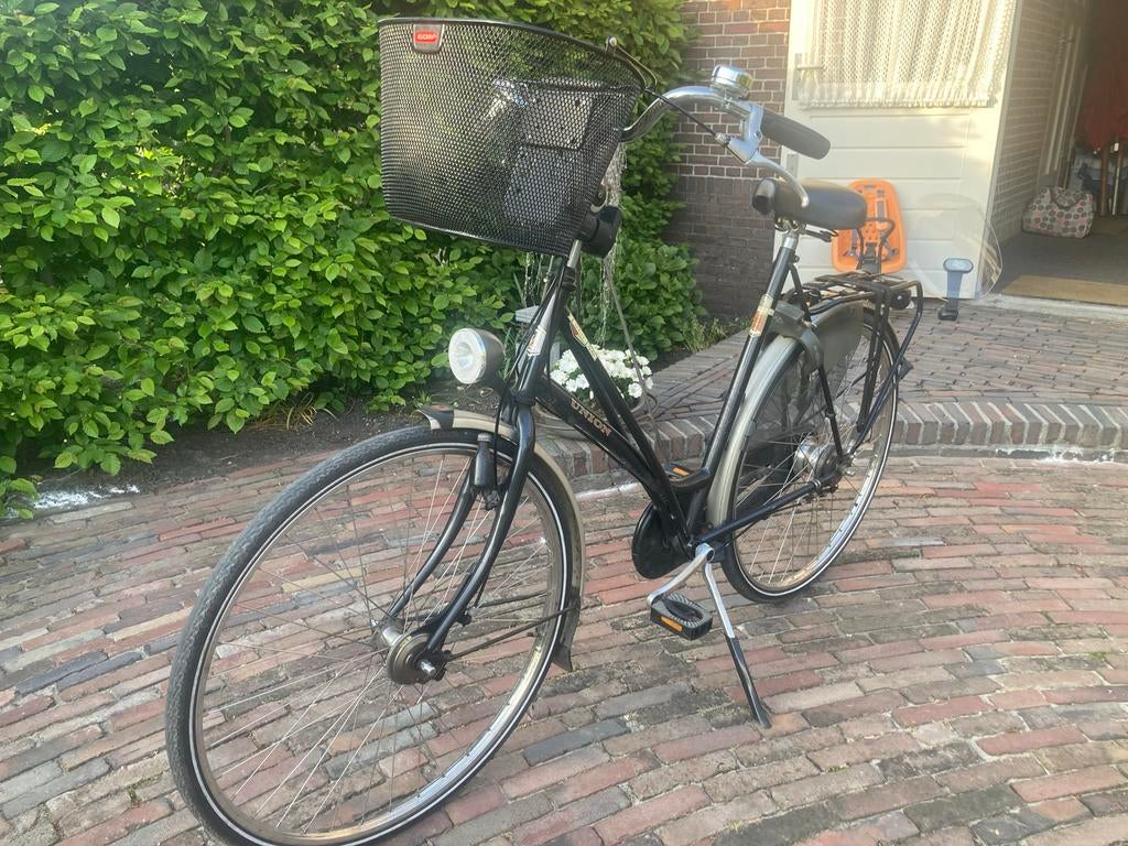 Union Sphinx Damesfiets met mand, Fietsen en Brommers, Fietsen | Dames | Damesfietsen, Ophalen, Gebruikt, Overige merken