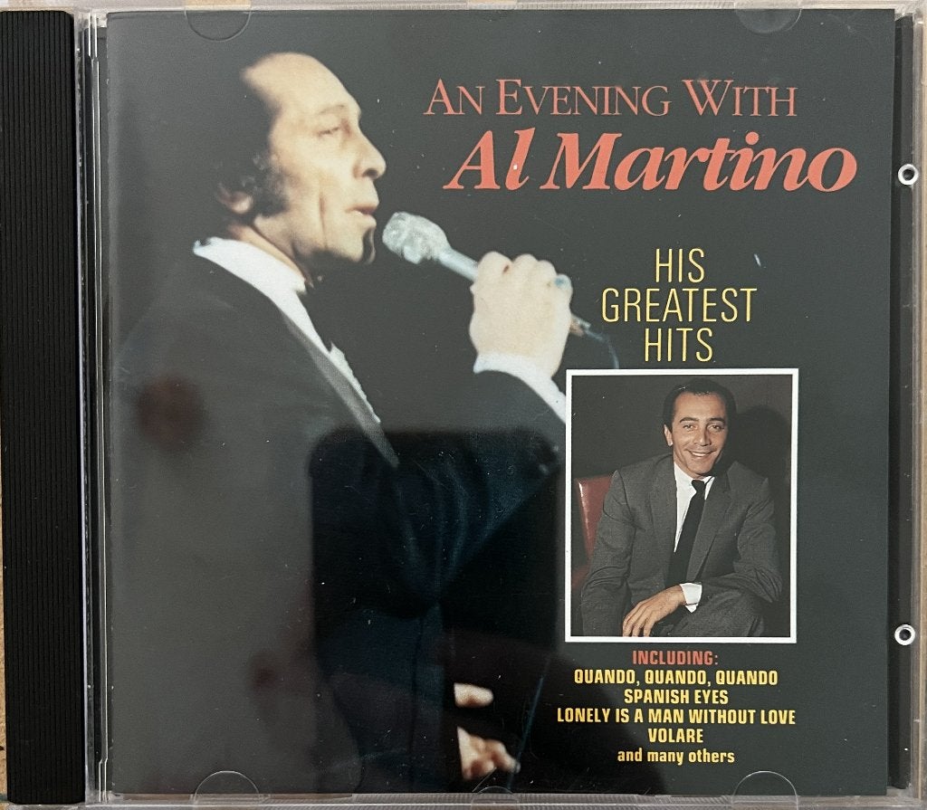 Al Martino - An Evening With Al Martino His Greatest Hits CD, Gebruikt, Pop, Inclusief doosje, Ophalen of Verzenden