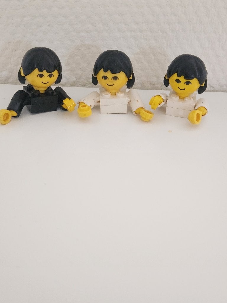 3x LEGO homemaker figuren - ´70, Ophalen of Verzenden, Gebruikt, Overige typen, Lego