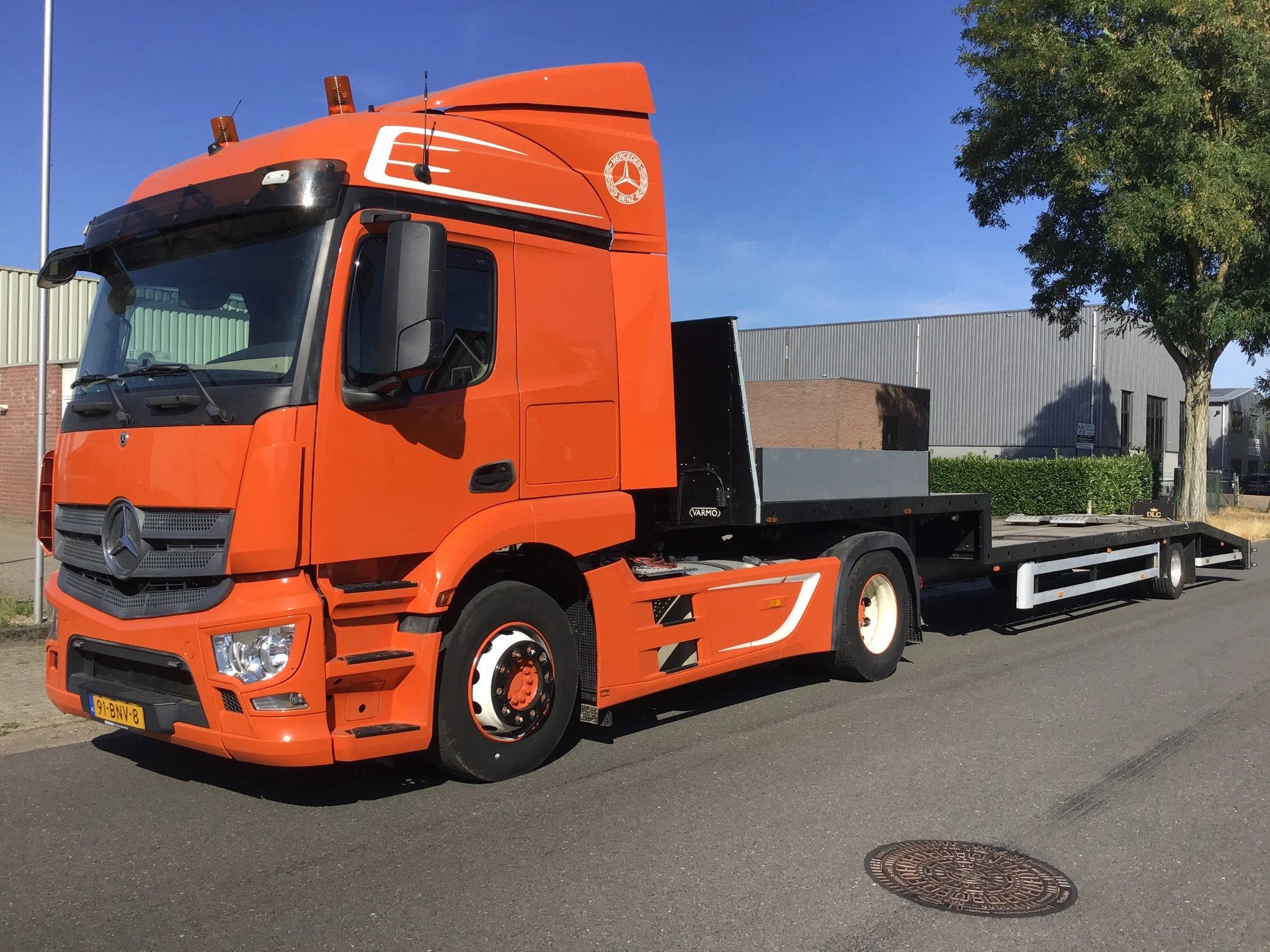 Mercedes-Benz Actros /desot trailer (bj 2014), Auto's, Vrachtwagens, Achterwielaandrijving, Euro 6, 394 pk, Mercedes-Benz