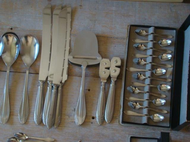 Bestek Gero Zilmeta 581 Visgraat, in gave staat, Ophalen of Verzenden