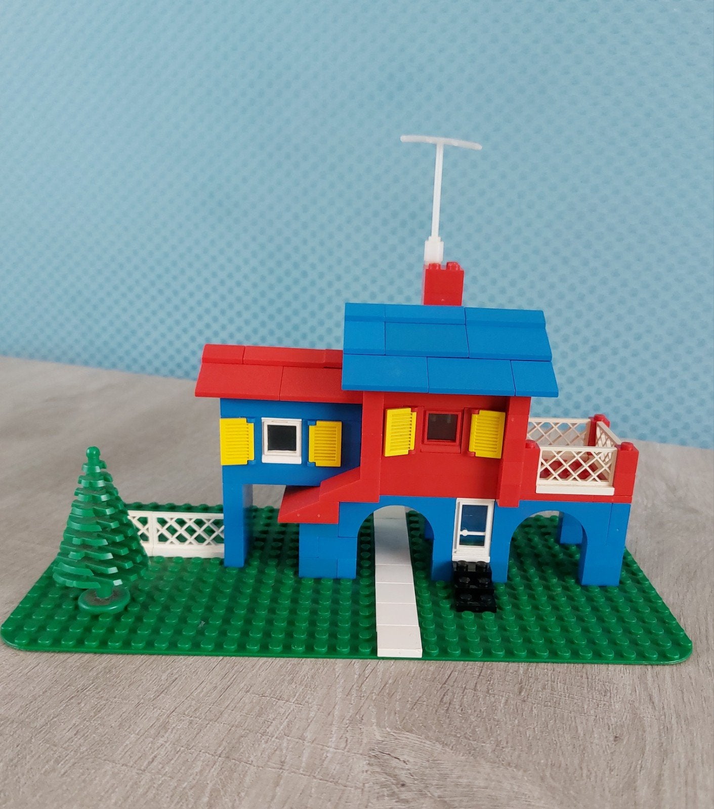 Lego Swiss Villa 356-1 / 540-3 uit 1973 - Compleet, Ophalen of Verzenden, Gebruikt, Lego