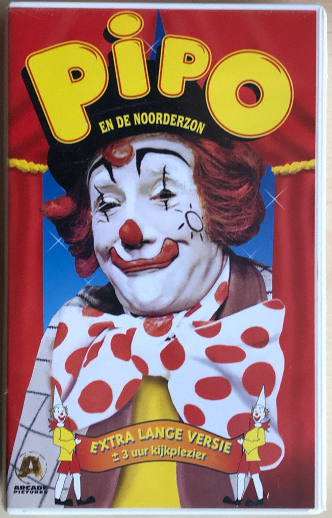 Pipo en de Noorderzon, VHS, 175 minuten, Alle leeftijden, Zo goed als nieuw, VHS, Ophalen of Verzenden