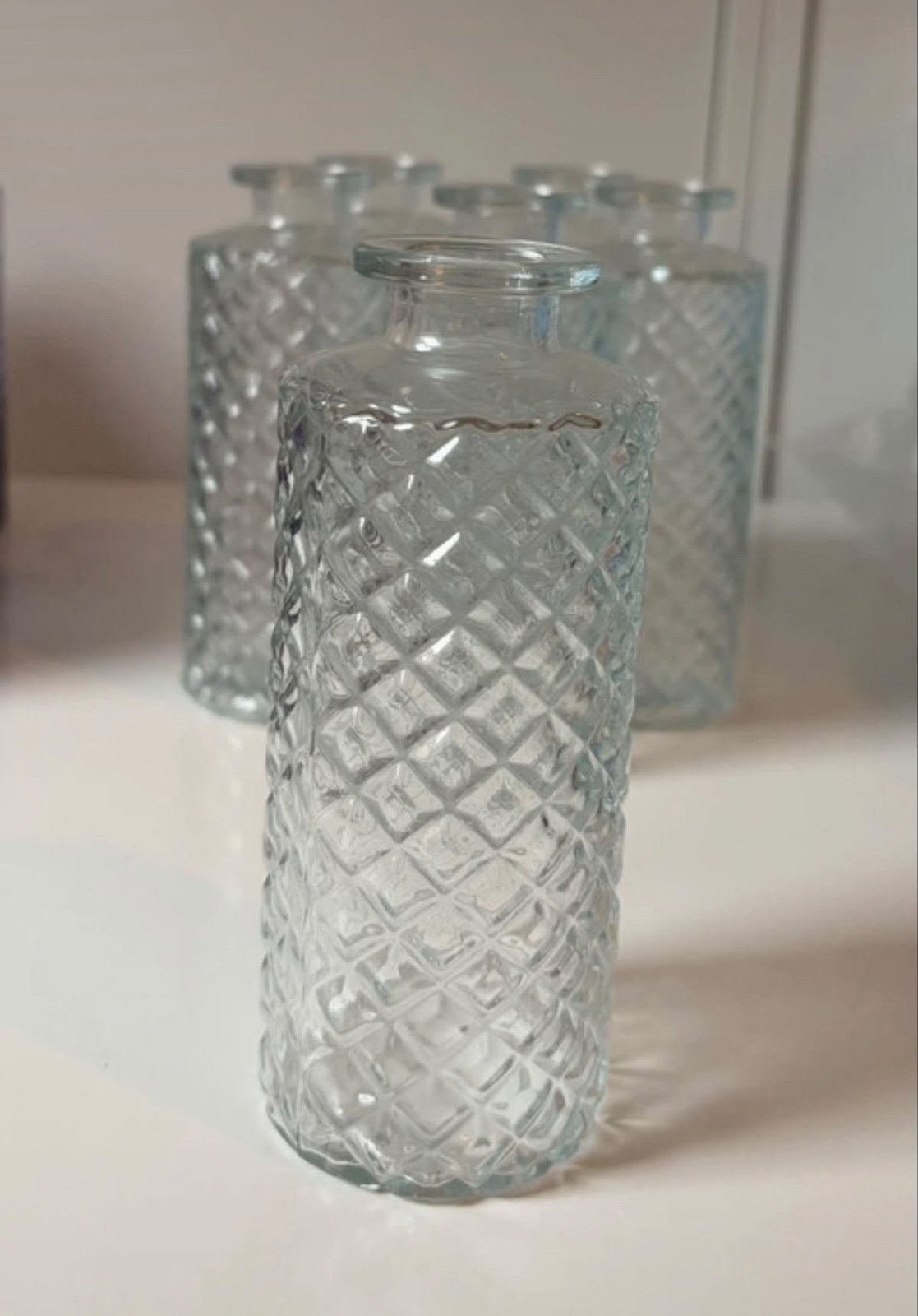 Decoratieve glazen vaasjes - diverse kleuren en patronen, Ophalen