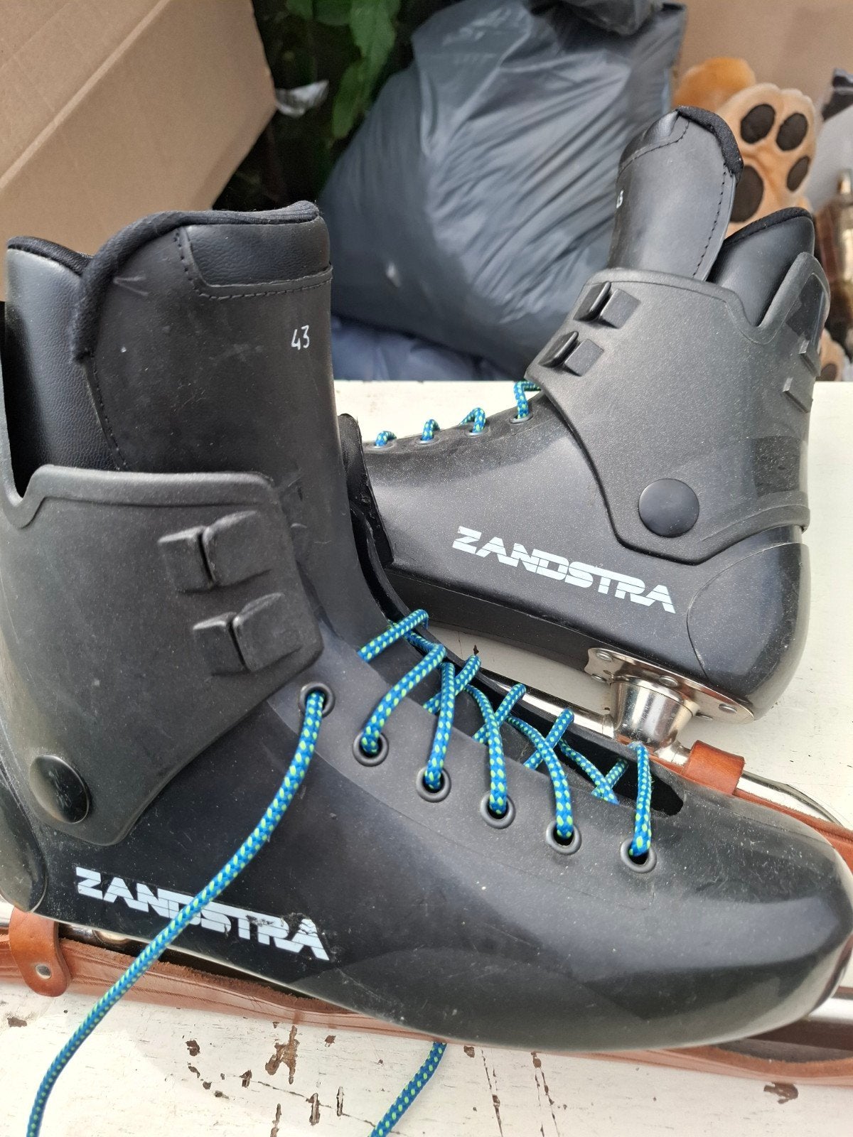 Zandstra Noren Schaatsen Maat 43, Ophalen, Gebruikt, Noren, Zandstra