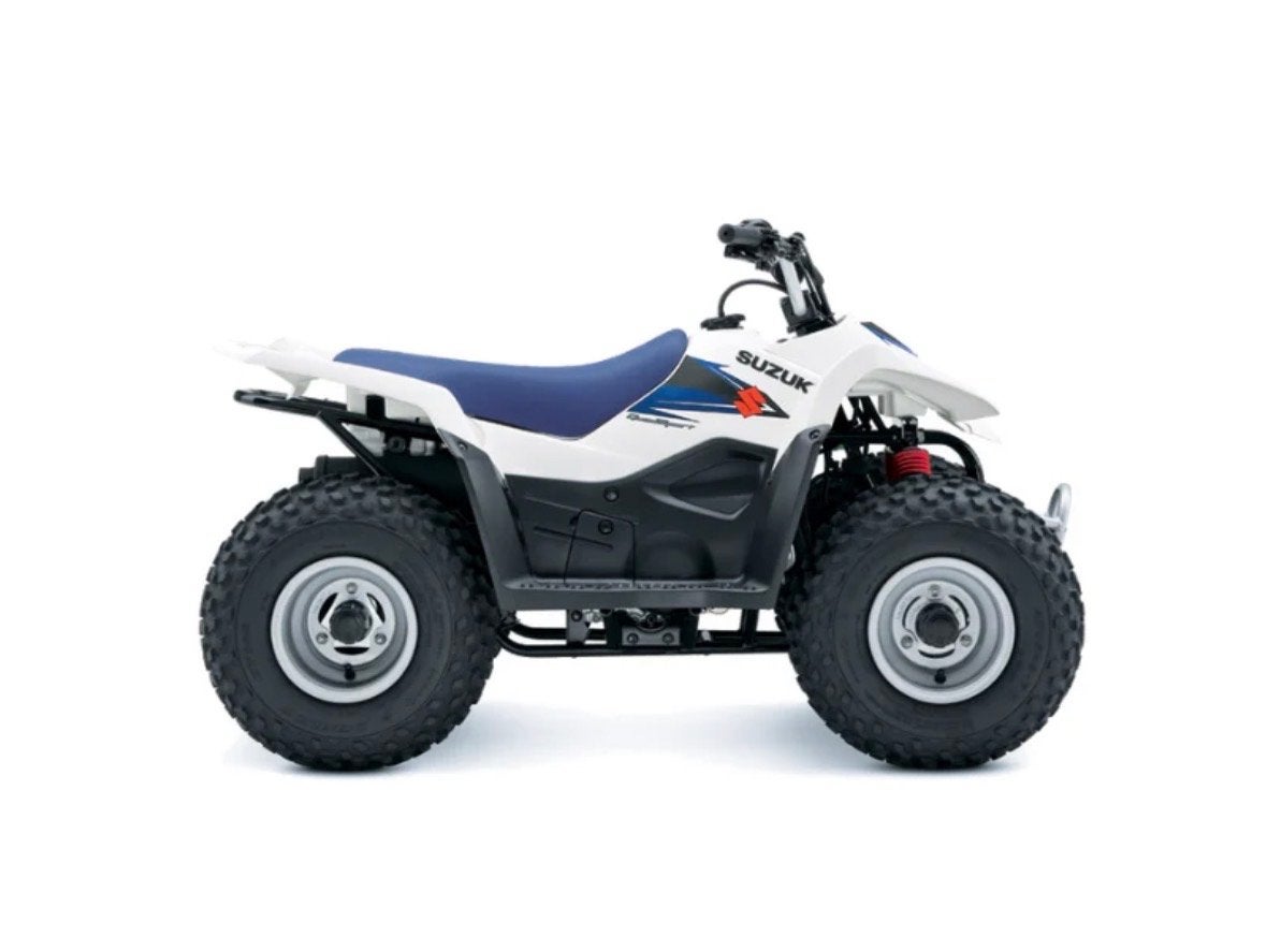 Gezocht: Suzuki yamaha polaris 50cc Quad met  defect., Ophalen
