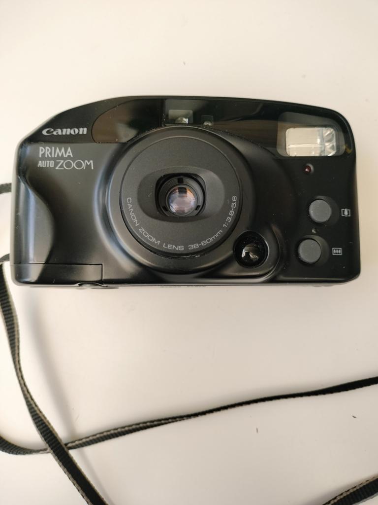 Canon Prima auto zoom lens 38-60mm, Ophalen of Verzenden, Zo goed als nieuw, Compact, Canon