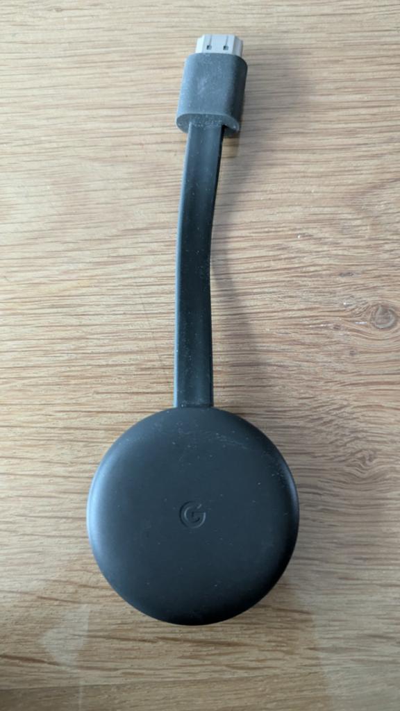 Google Chromecast (3e generatie) - Stream eenvoudig, Ophalen, Zo goed als nieuw, HDMI