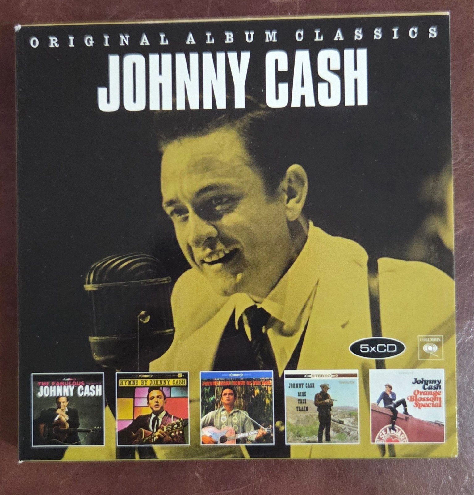 Johnny Cash - Original Album Classics 5xCD Boxset, Cd's en Dvd's, Cd's | Pop, Zo goed als nieuw, Ophalen of Verzenden