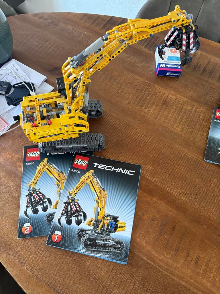 LEGO Technic Graafmachine 42006 met handleidingen, Ophalen of Verzenden, Zo goed als nieuw, Overige merken
