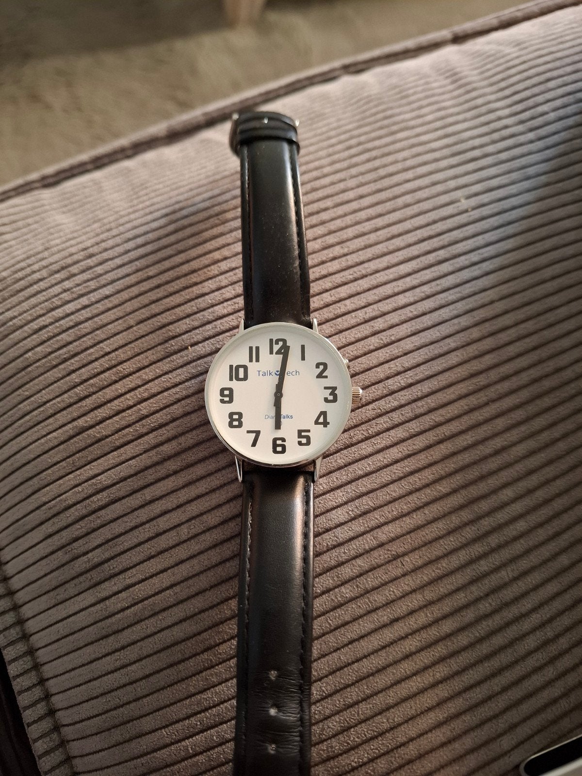 DianaTalks Spraakhorloge - Analoog, Sieraden, Tassen en Uiterlijk, Horloges | Heren, Overige merken, Overige materialen, Leer