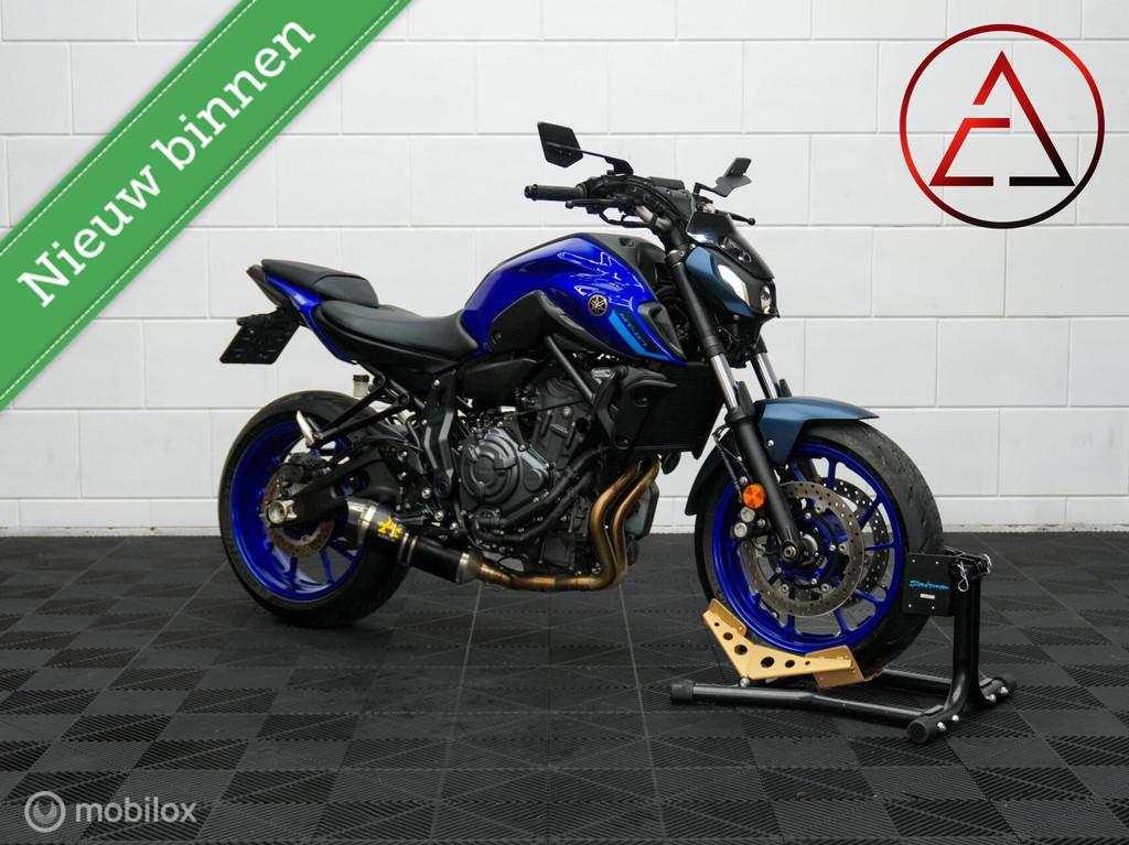 Yamaha MT-07 Full arrow Exhaust, Info@yamaha.nl, LED Verlichting, Bedrijf, Toermotor