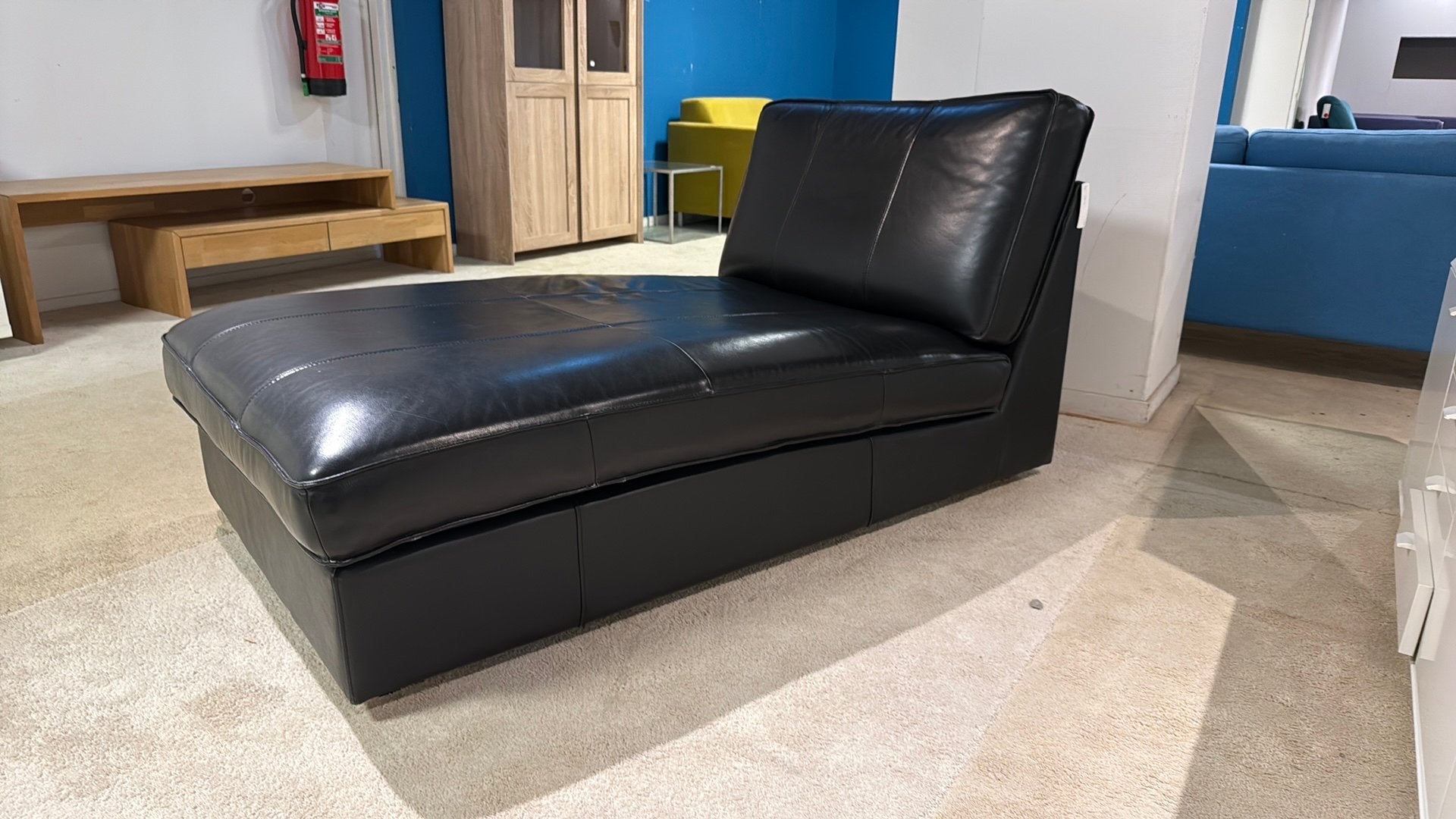 Ikea Lounge bank, Gebruikt, Eenpersoons, 125 tot 150 cm, Lounge