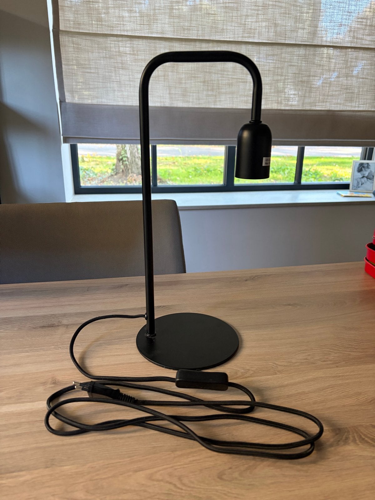 Larisa tafellampen (2 stuks) - Zwart, modern design, Zwart, Ophalen of Verzenden, Zo goed als nieuw, Metaal