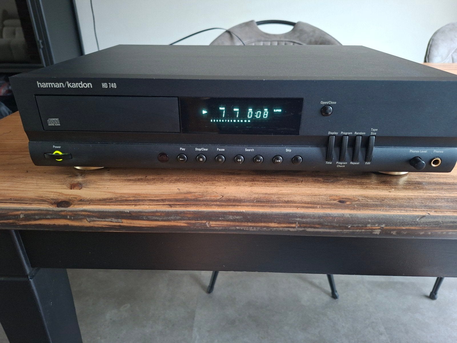 Harman/Kardon HD 740 CD speler incl. afst bediening., Ophalen, Zo goed als nieuw, Overige merken