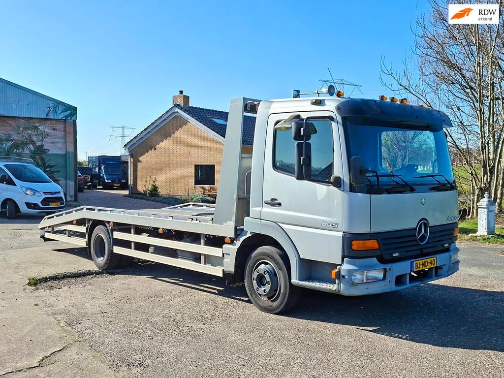 Mercedes-Benz ATEGO 815 Oprijwagen, Euro 2, Bedrijf, 152 pk, Zilver of Grijs