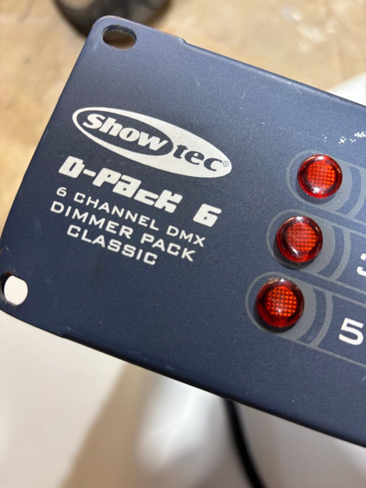 Showtec D-Pack 6 Kanaals DMX Dimmer Pack Classic, Muziek en Instrumenten, Licht en Laser, Ophalen, Gebruikt, Licht