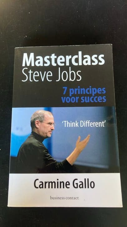 Carmine Gallo - Masterclass Steve Jobs, Ophalen of Verzenden, Carmine Gallo, Sociale wetenschap