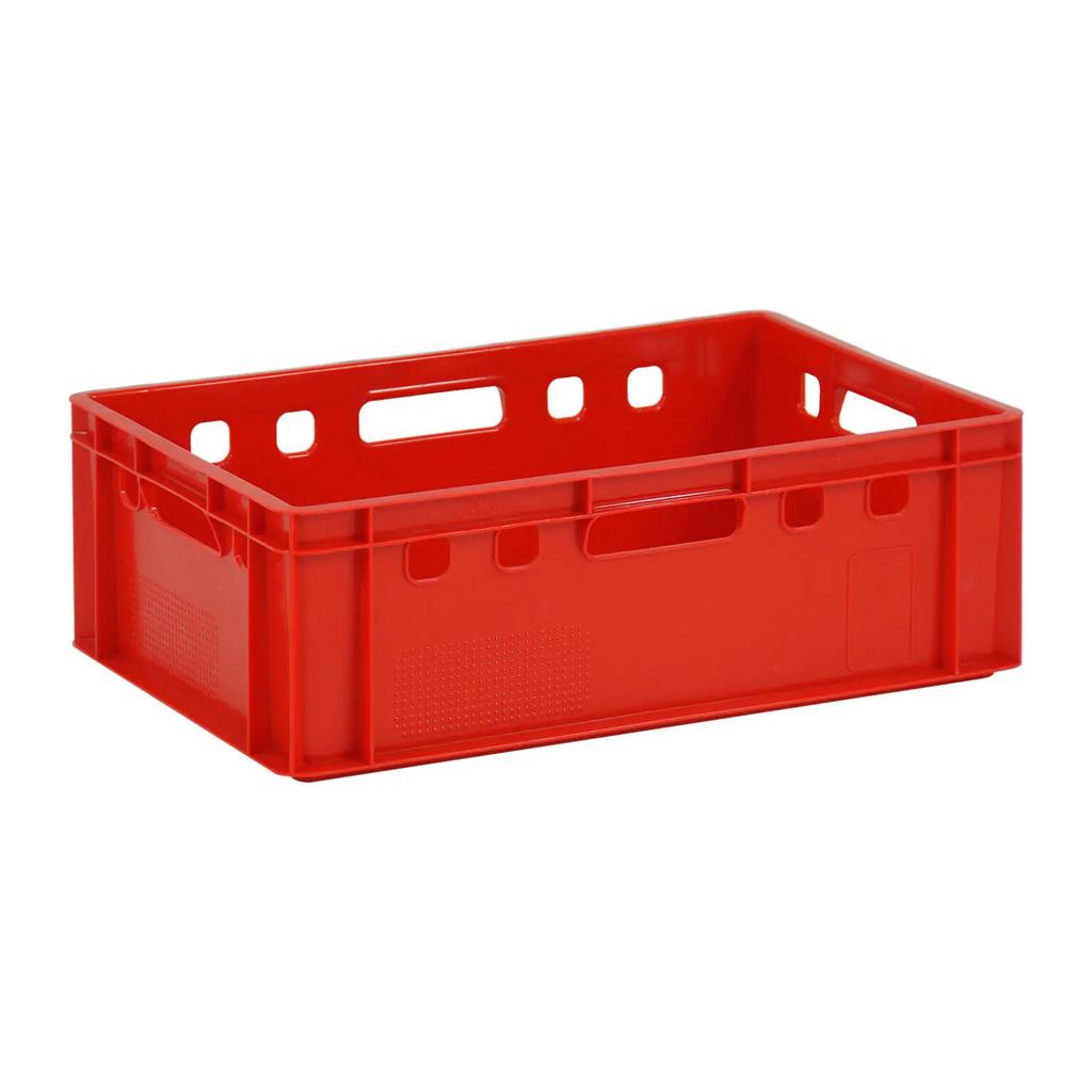 10 E2 vleeskrat stapelkrat kisten opslag transport marktkrat, Ophalen of Verzenden, Zo goed als nieuw, Minder dan 50 cm
