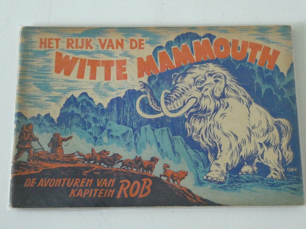Kapitein Rob - 16a1_O_Het rijk van de witte mammouth [1e dru, Boeken, Gelezen, Eén stripboek, Ophalen of Verzenden, Pieter Kuhn