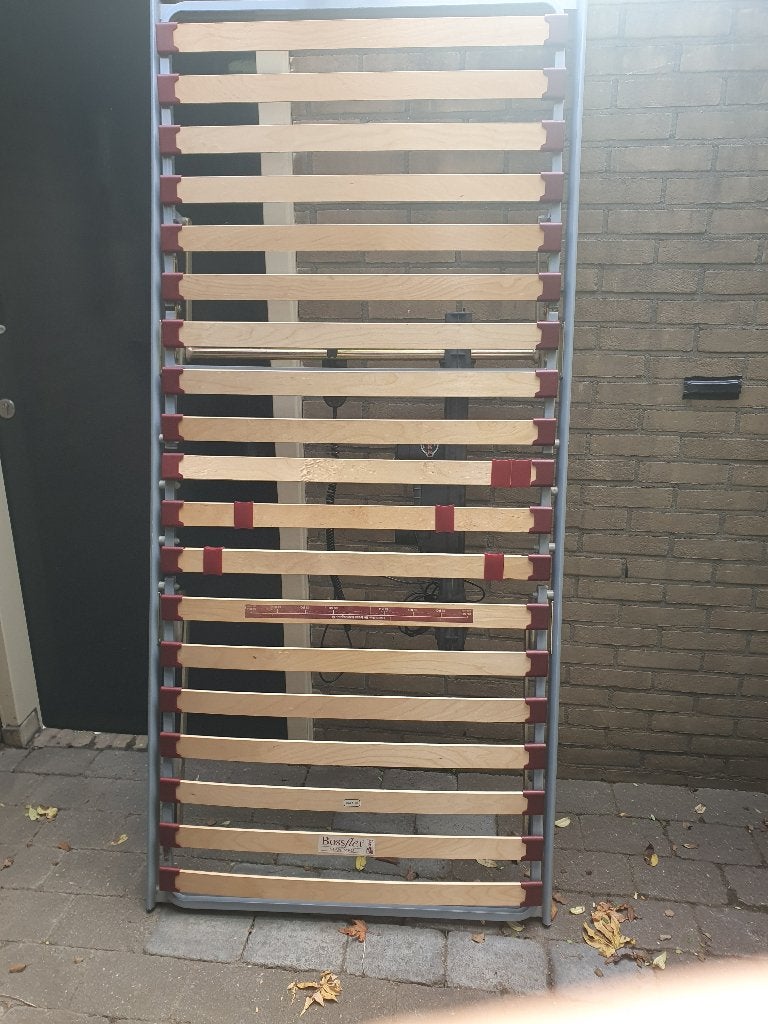 Elektrische lattenbodem, Huis en Inrichting, Ophalen, Gebruikt, 90 cm, Eenpersoons