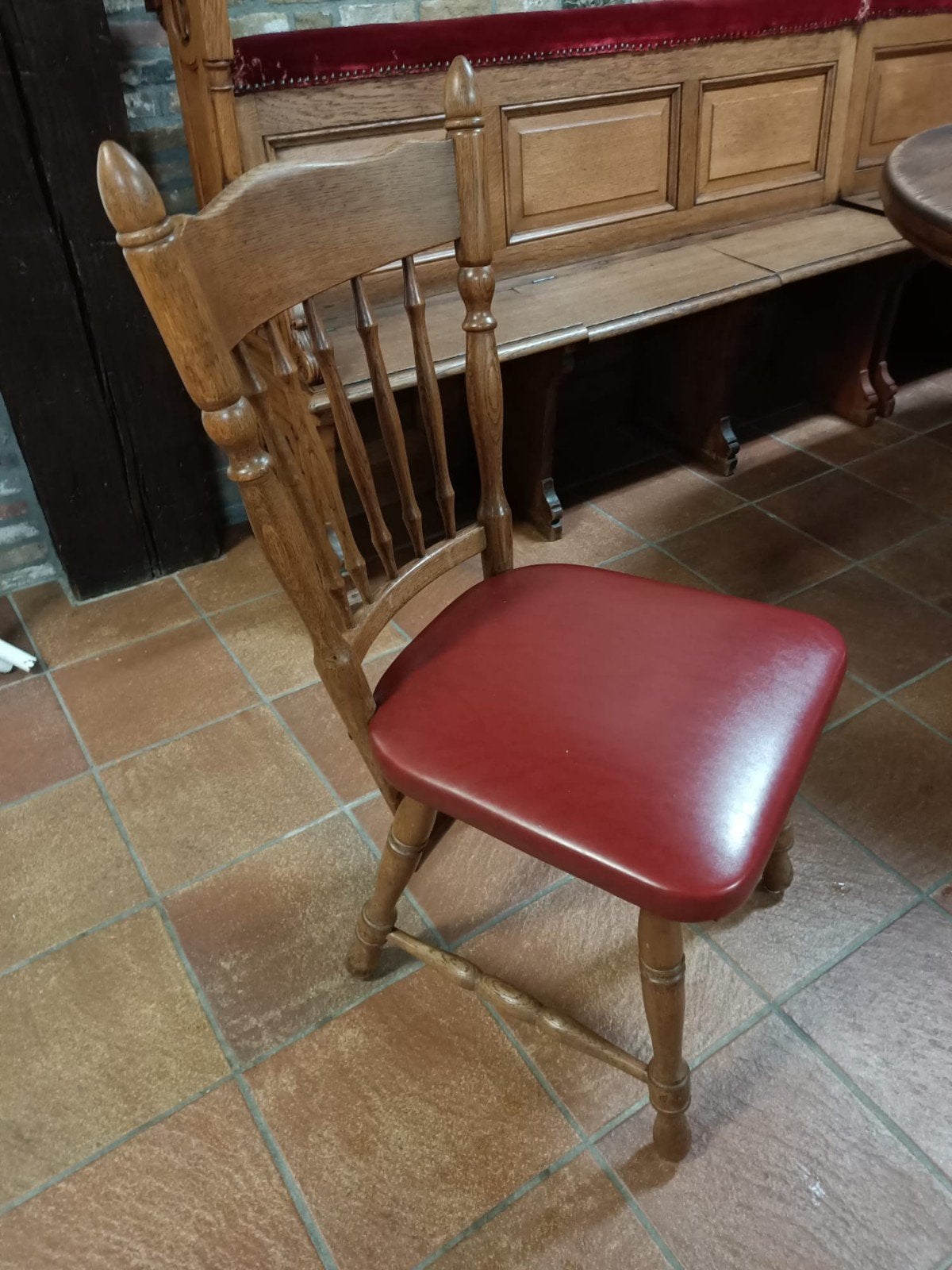 7 oude gebruikte vintage retro stoelen, Huis en Inrichting, Stoelen, Ophalen