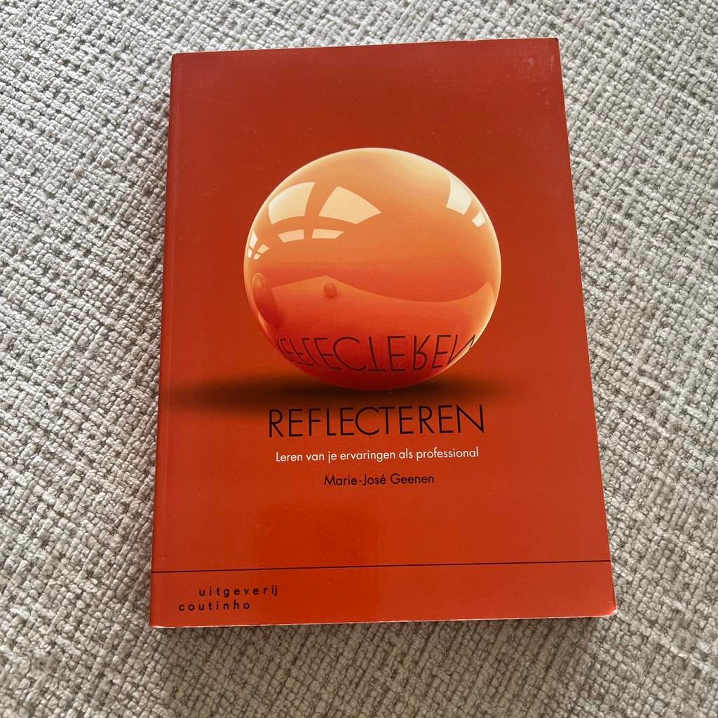 Studieboek - Reflecteren 2e druk, Boeken, Ophalen of Verzenden, Beta, Zo goed als nieuw, HBO