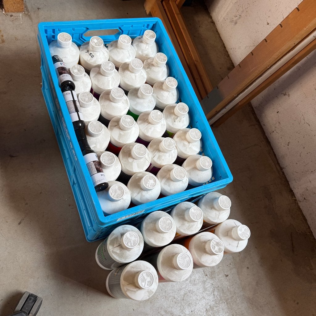 PARTIJ 32x Lecol Hout Polijst Laminaat, Vloeren, Polish, Wit, Nieuw, Ophalen of Verzenden, Lecol