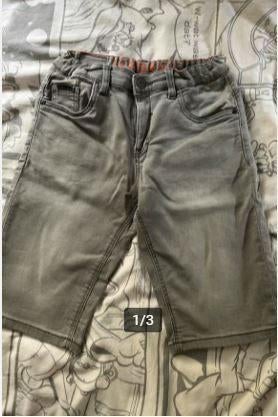 Licht grijze jog denim korte broek maat 158, Broek, C&A, Ophalen of Verzenden, Zo goed als nieuw