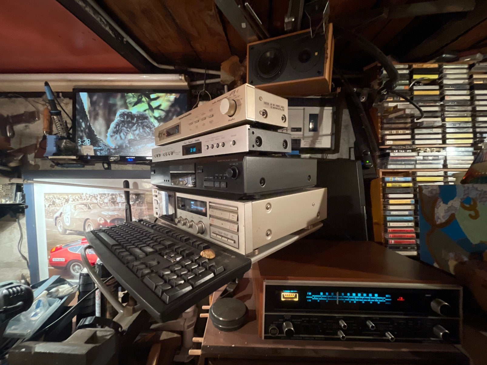 Werkplaats Hi-Fi KEF, Monarch, Sony, Tandberg, Akai, Marantz, Ophalen, Speakers, Akai