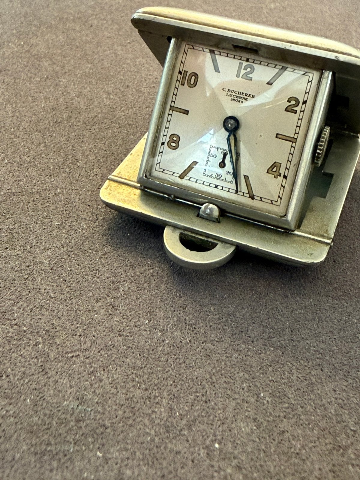 Zeldzaam vintage Rolex voor C. Bucherer beurshorloge, Ophalen of Verzenden, Gebruikt, Analoog