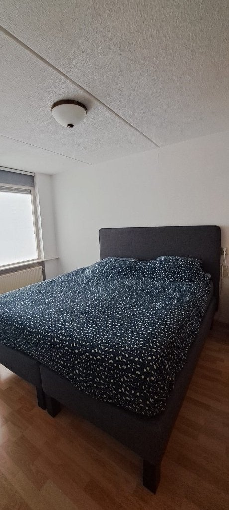 Boxspring 180x210 incl. Topper, Ophalen, 210 cm, Tweepersoons, Zo goed als nieuw