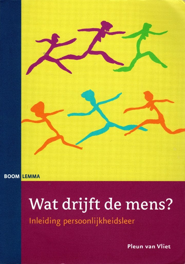 Wat drijft de mens. Inleiding persoonlijkheidsleer, Pleun va, Boeken, Ophalen of Verzenden, Zo goed als nieuw