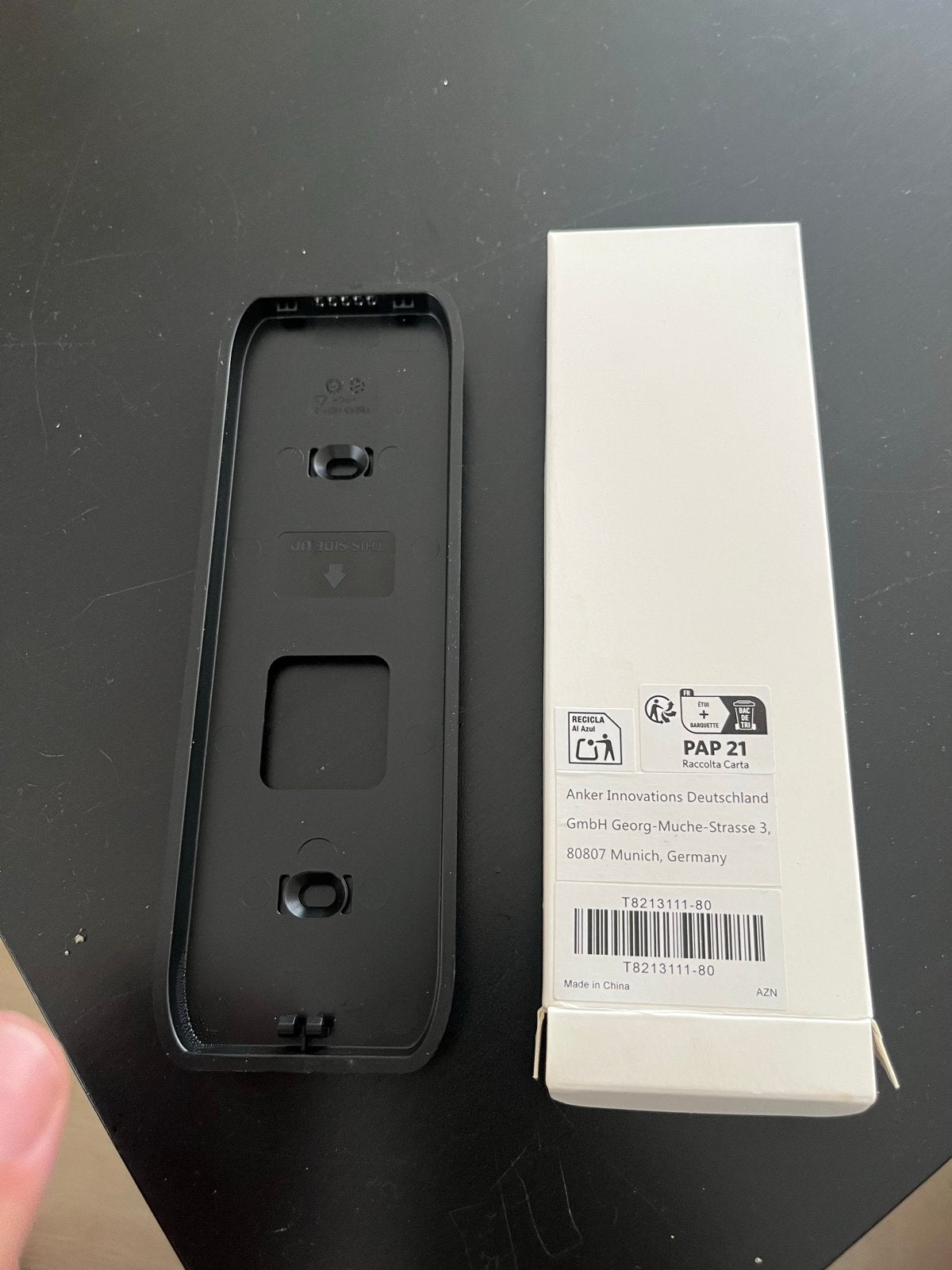 Bevestigingsbeugel voor Eufy Video Deurbel Dual (batterijmod, Ophalen, Nieuw, Overige typen, Overige soorten