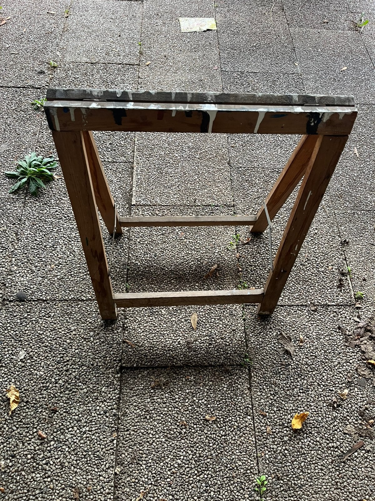 Houten bokken bokjes voor steiger of tafel ideaal rommelmark, Ophalen, Gebruikt, Minder dan 2 meter