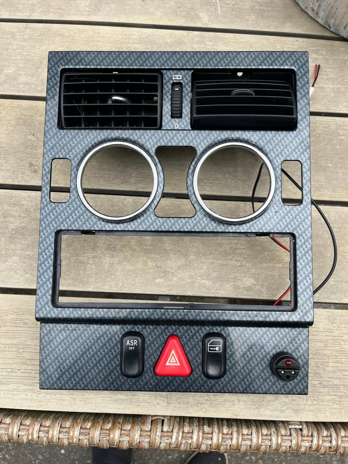 Kachelpaneel Mercedes SLK R170 - Carbon Look, Ophalen of Verzenden, Gebruikt, Mercedes-Benz