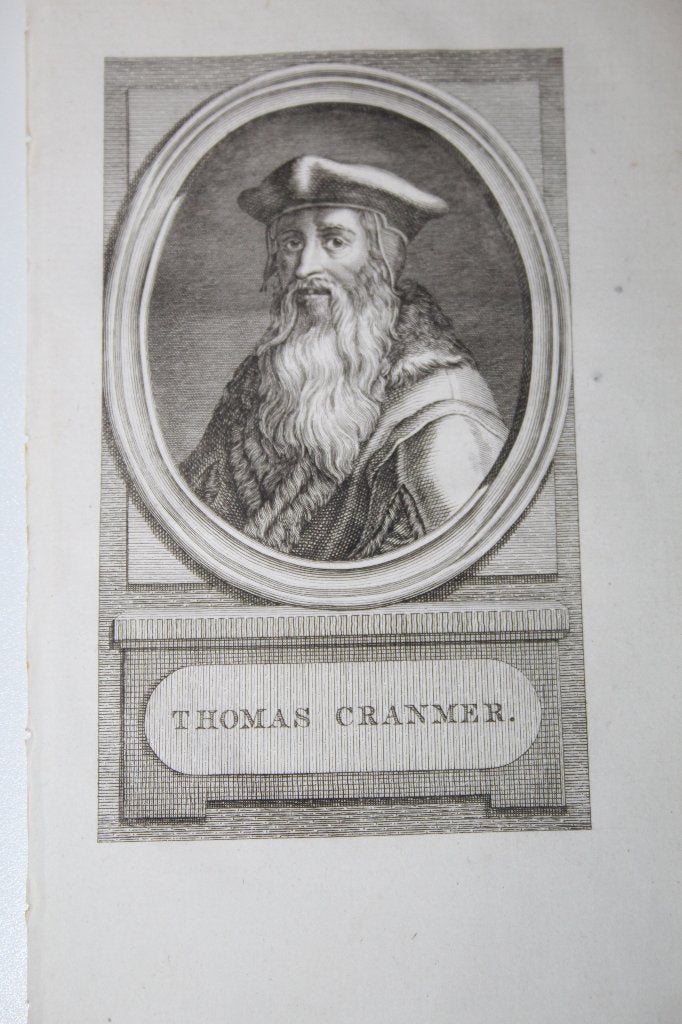 18e eeuws portret van Thomas Cranmer, Ophalen of Verzenden