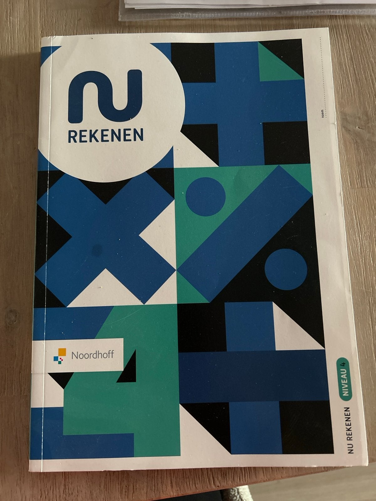 Nu Rekenen Niveau 4 - Noordhoff, Ophalen of Verzenden, Nieuw, Overige niveaus, Wiskunde A