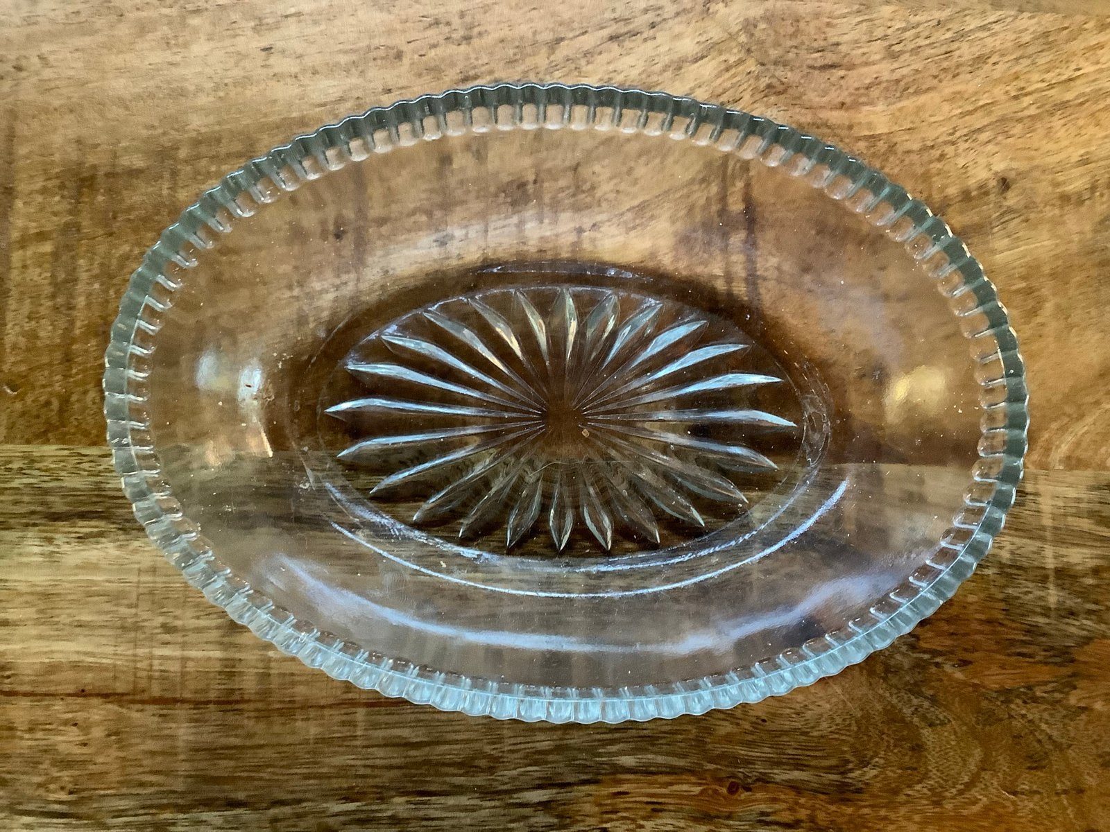 Vintage glazen schaaltjes en suikerstrooier set, Antiek en Kunst, Ophalen of Verzenden