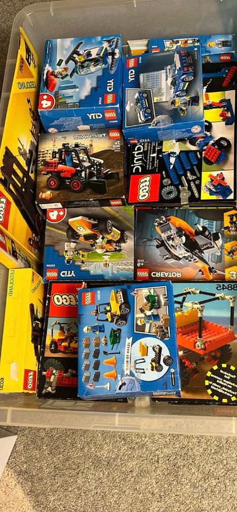 Heel veel Lego met alle voorbeeldboekjes!, Ophalen, Gebruikt, Overige thema's, Lego