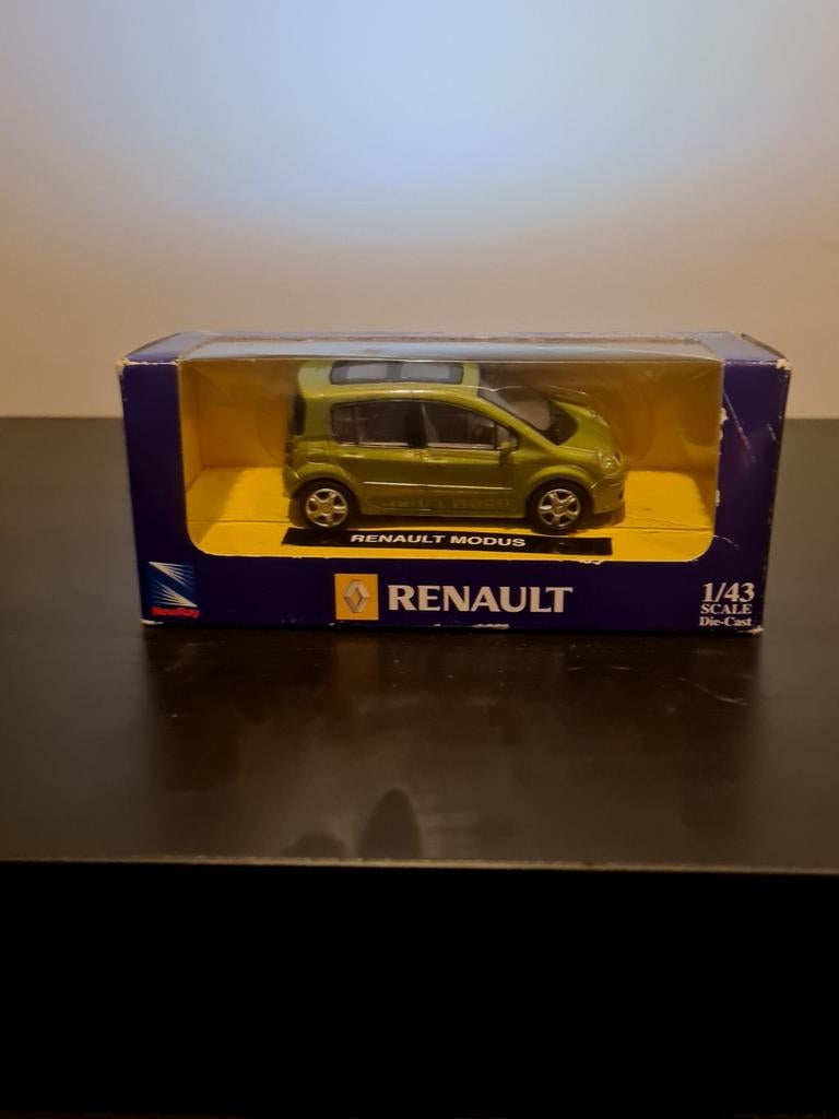 Miniatuur Renault Modus - Nieuw in doos, Ophalen of Verzenden, Zo goed als nieuw, Auto, Overige merken