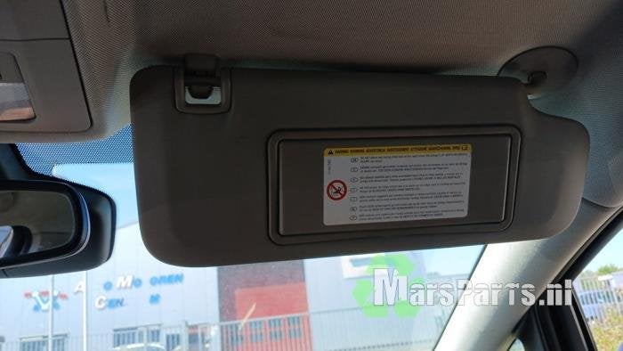 Zonneklep van een Opel Astra, Gebruikt, -, -, Opel