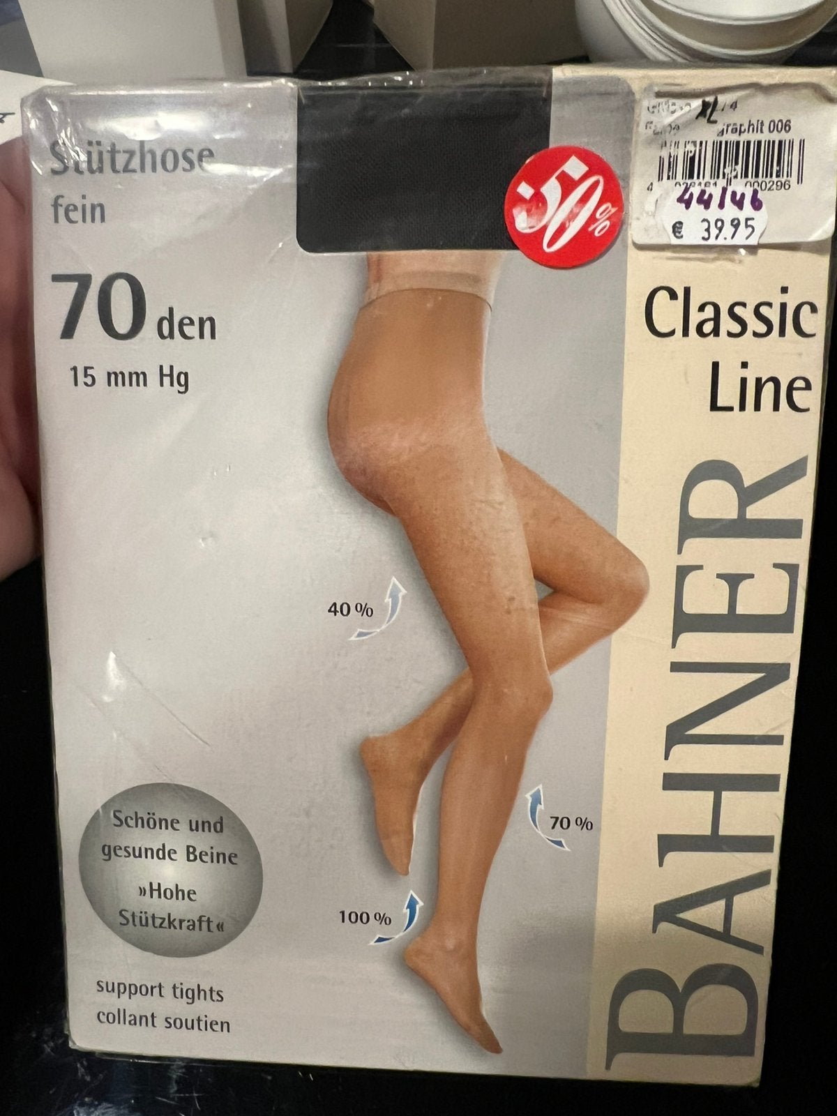 Bahner panty support NIEUW!! Nu €7,50, Kleding | Dames, Ophalen of Verzenden, Nieuw, Panty