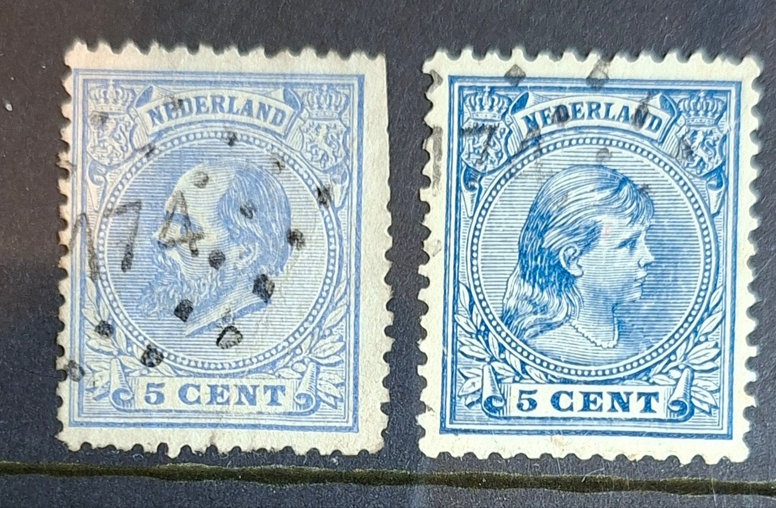 puntstempel zegels num 174 Delden, Ophalen of Verzenden