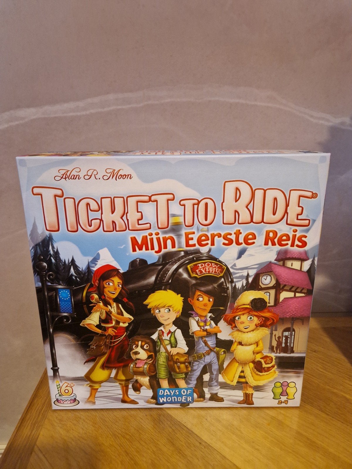 Ticket to Ride: Mijn Eerste Reis - Familiespel, Een of twee spelers, Ophalen, Zo goed als nieuw, Days of Wonder